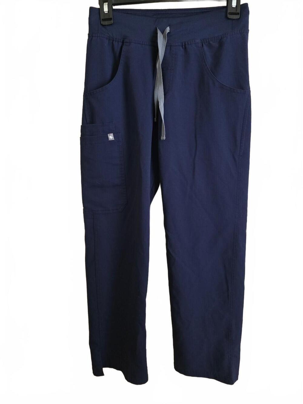 FIGS Kade Cargo Technical Collection Scrub Pants with Drawstring Waist XXS